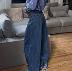 Charger l'image dans la visionneuse de galerie, Jean large très longue