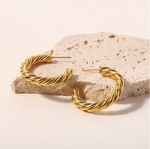 Charger l'image dans la visionneuse de galerie, BOUCLES D'OREILLES Allessandra: Or