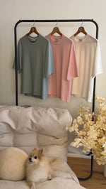 Charger l'image dans la visionneuse de galerie, T-shirt classique boska crème