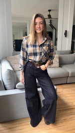 Charger l'image dans la visionneuse de galerie, Chemise à carreaux en flanelle 100 % coton boska