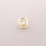 Charger l'image dans la visionneuse de galerie, Bague à bretelles entrelacées: Or