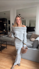 Charger l'image dans la visionneuse de galerie, Jupe mi longue avec revers