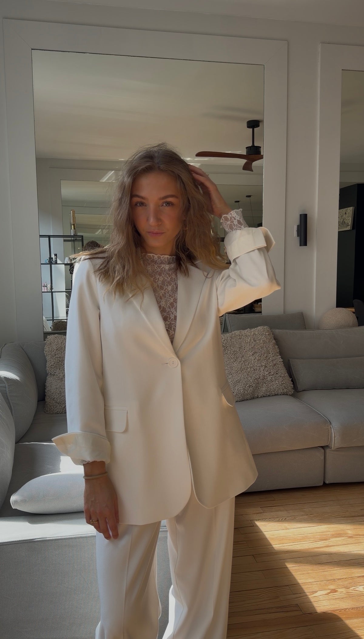 Blazer Alicia boska blanc