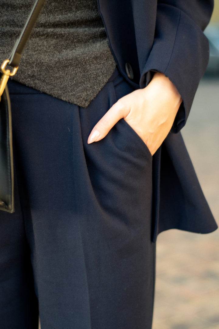 Pantalon Classique boska bleu marine