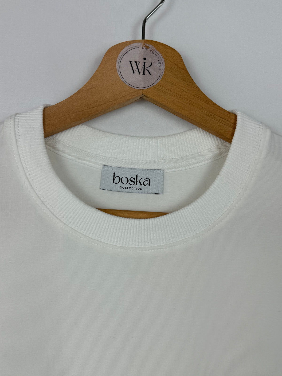 T-shirt classique boska crème