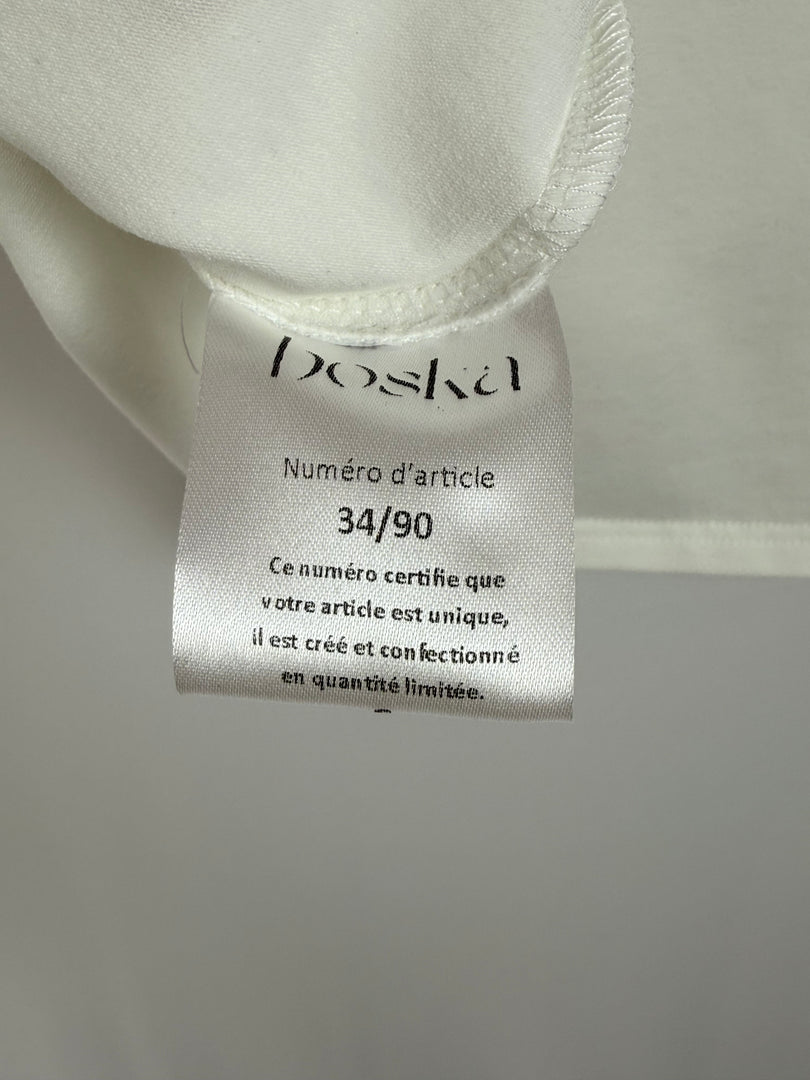 T-shirt classique boska crème