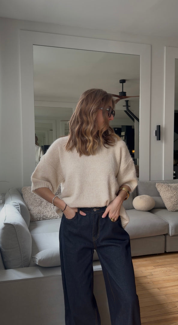 Pull manches courtes