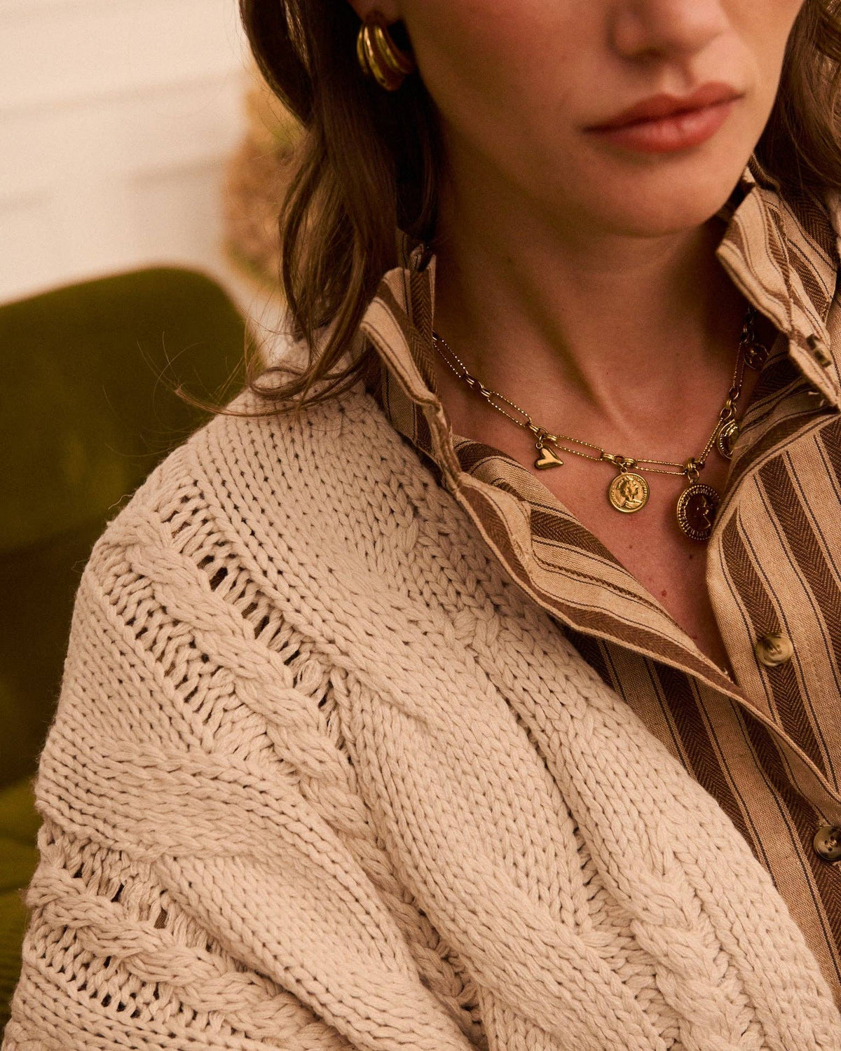 Cardigan Stellan Taupe