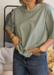 T-shirt classique boska vert d’eau