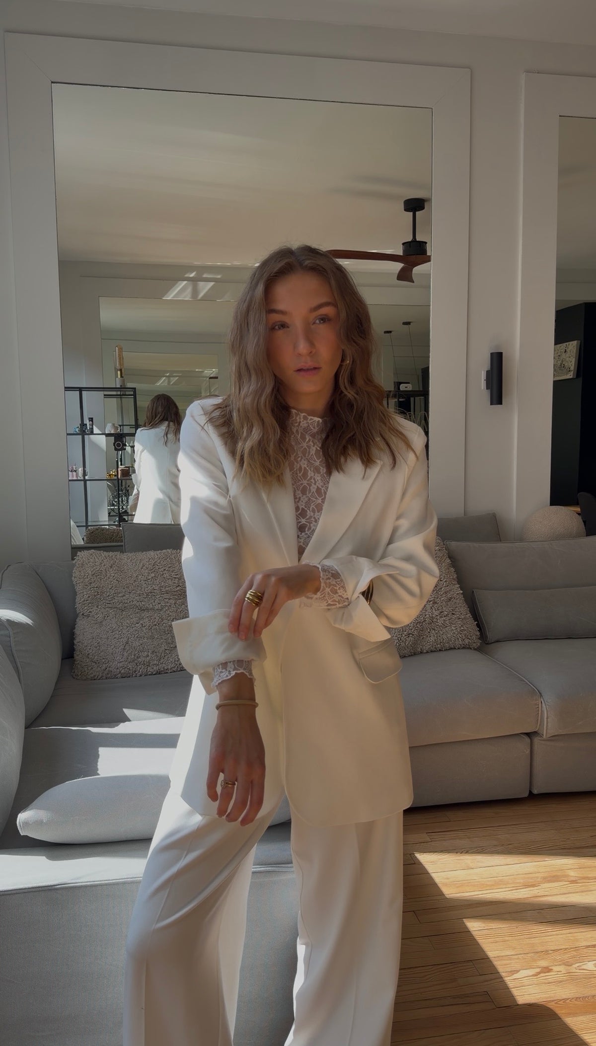 Blazer Alicia boska blanc
