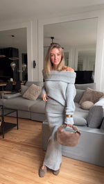 Charger l'image dans la visionneuse de galerie, Jupe mi longue avec revers