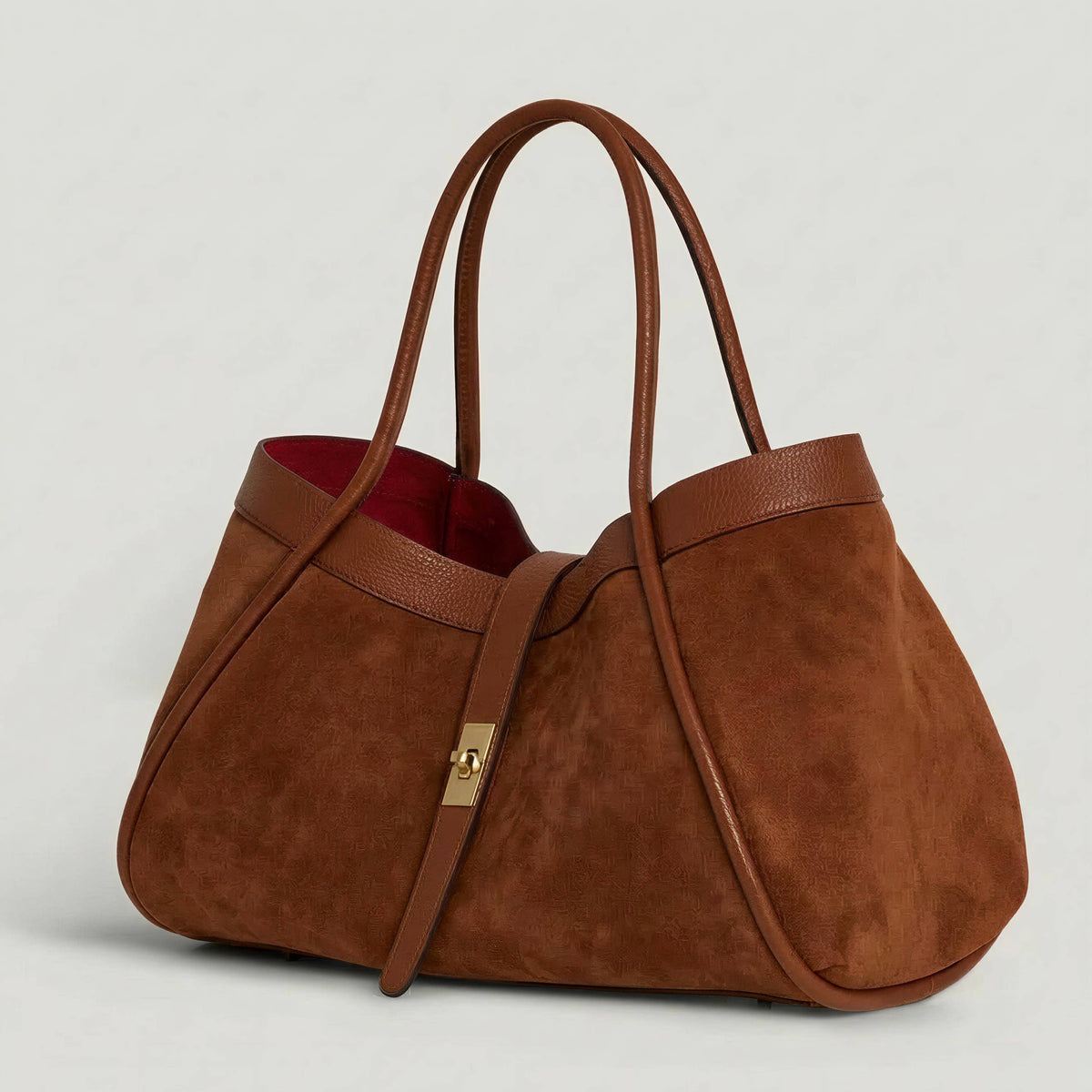 Sac en véritable daim et Togo – Fabriqué en Italie avec bandoulière