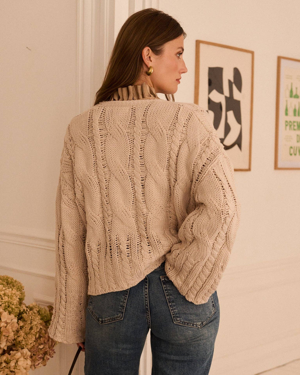 Cardigan Stellan Taupe