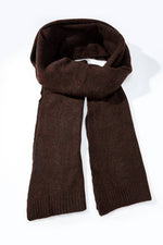 Charger l'image dans la visionneuse de galerie, Écharpe en laine Brun / 70% Laine - 30% Viscose