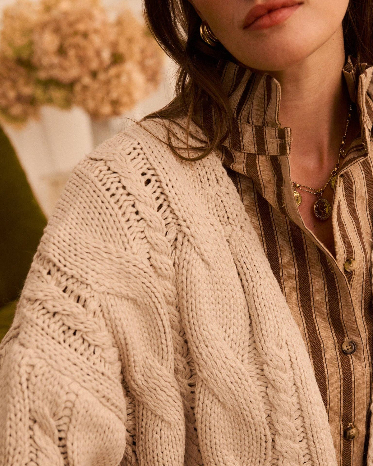 Cardigan Stellan Taupe