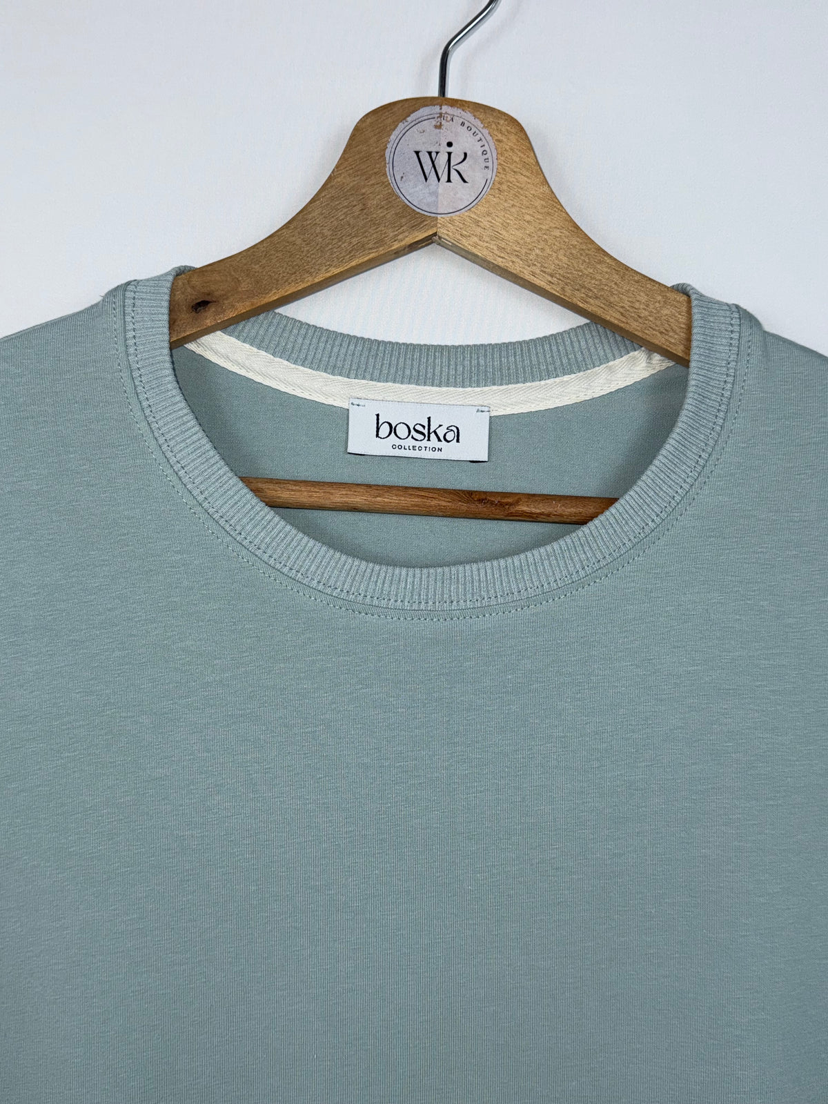 T-shirt classique boska vert d’eau