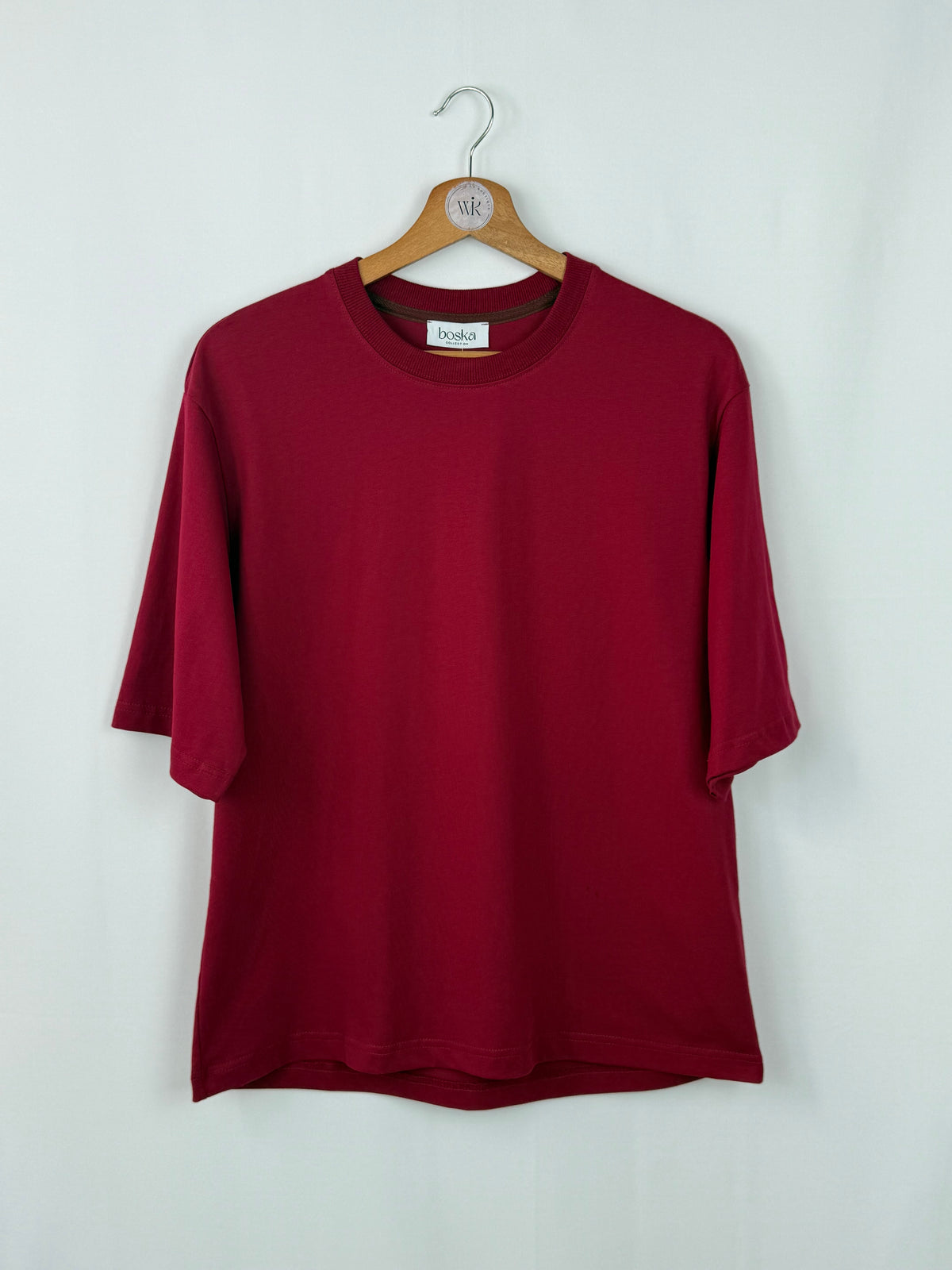 T-shirt classique boska bordeaux