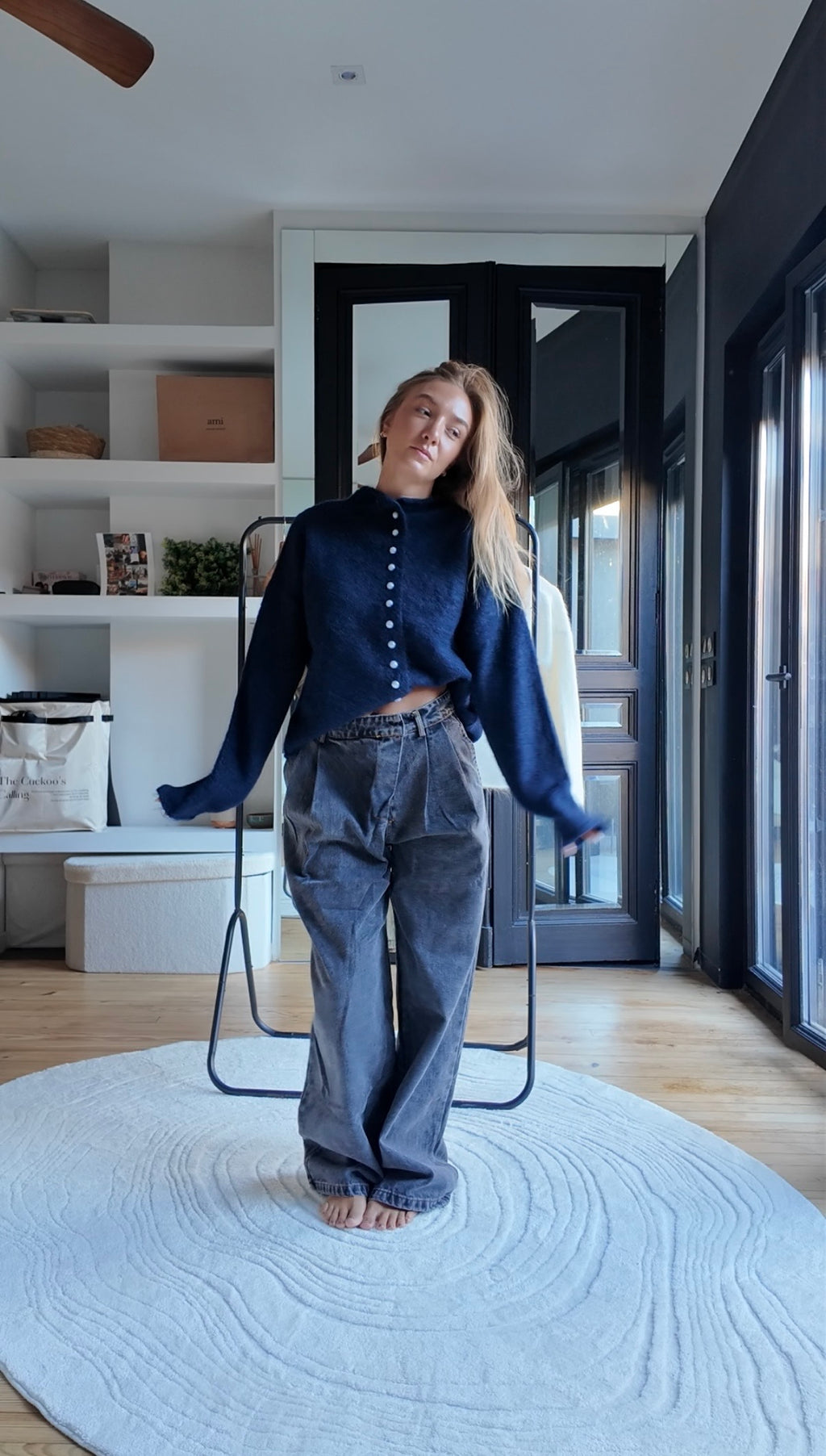 Pull Almaya - bleu marine