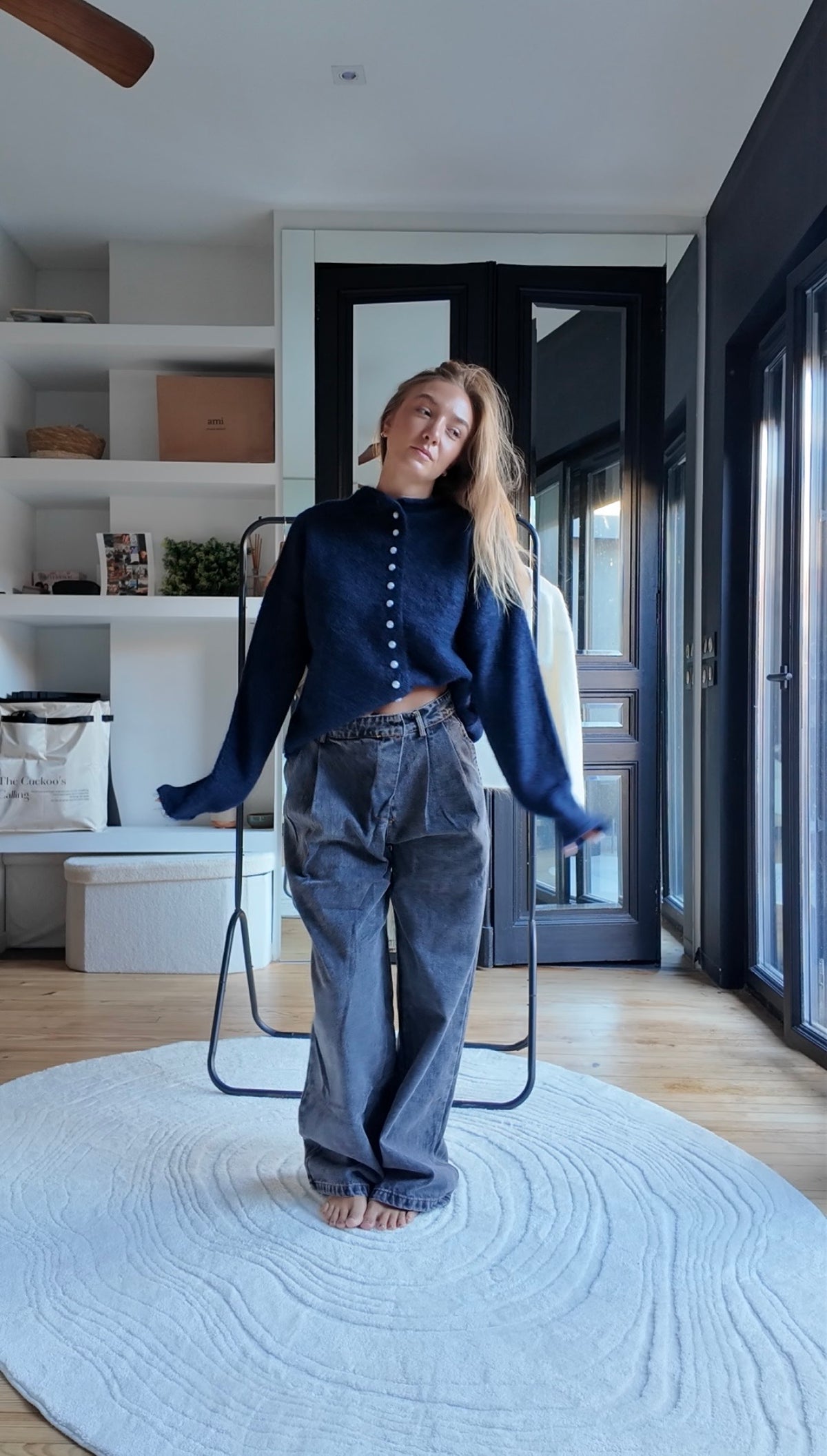 Pull Almaya - bleu marine