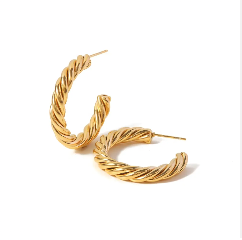 BOUCLES D'OREILLES Allessandra: Or