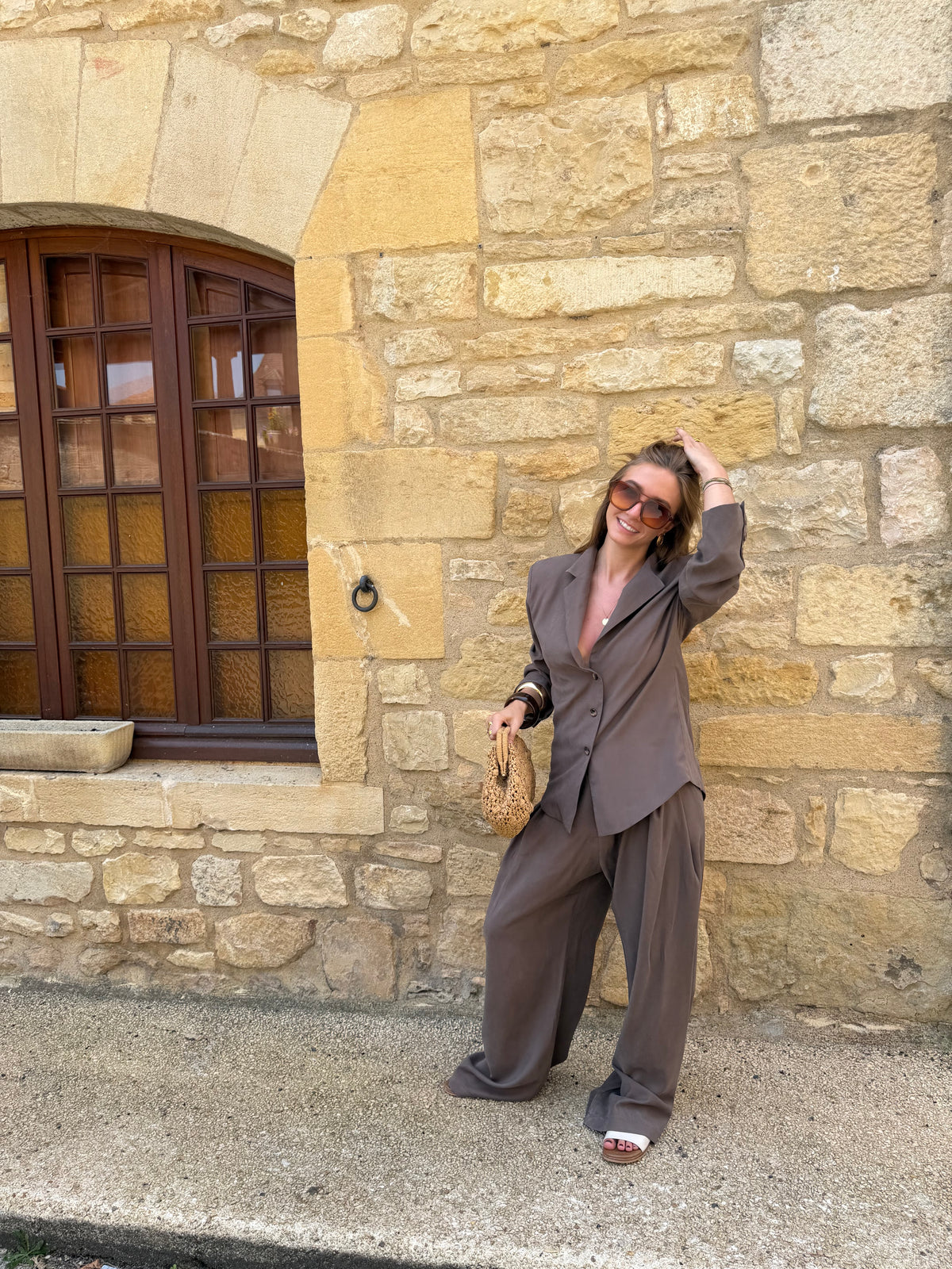 Pantalon Sara Chocolat