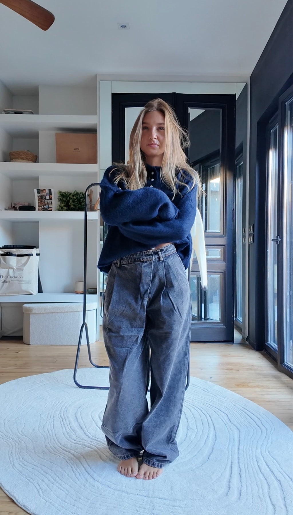 Pull Almaya - bleu marine