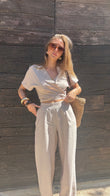 Pantalon Elena boska beige