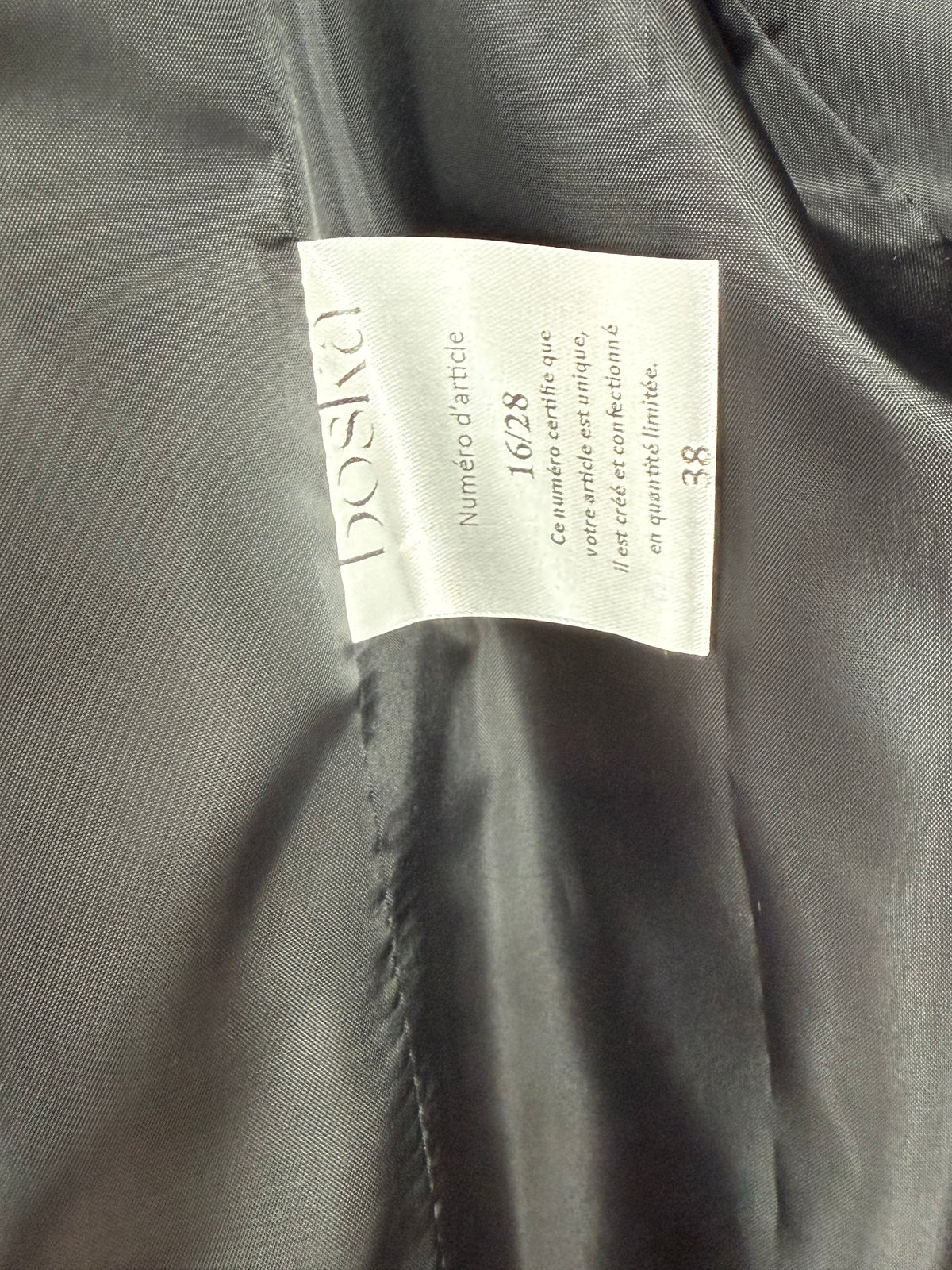 Blazer Classique boska Noir