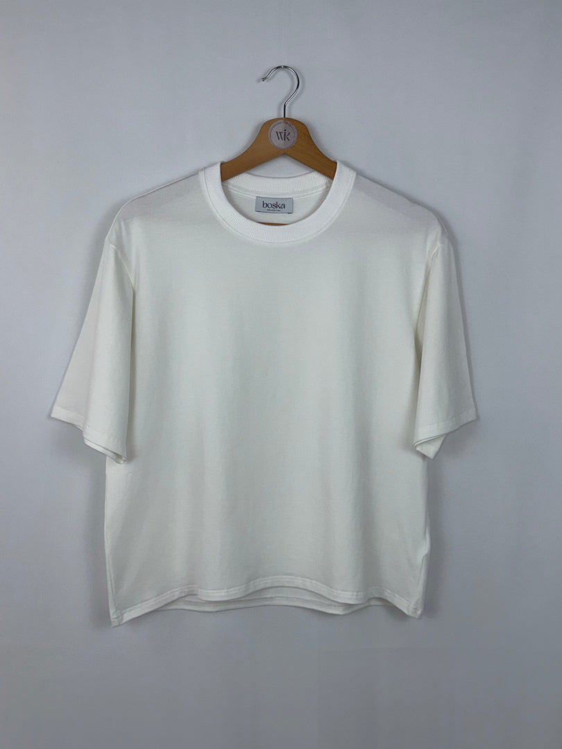 T-shirt classique boska crème