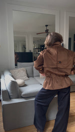 Charger l'image dans la visionneuse de galerie, Veste en daim