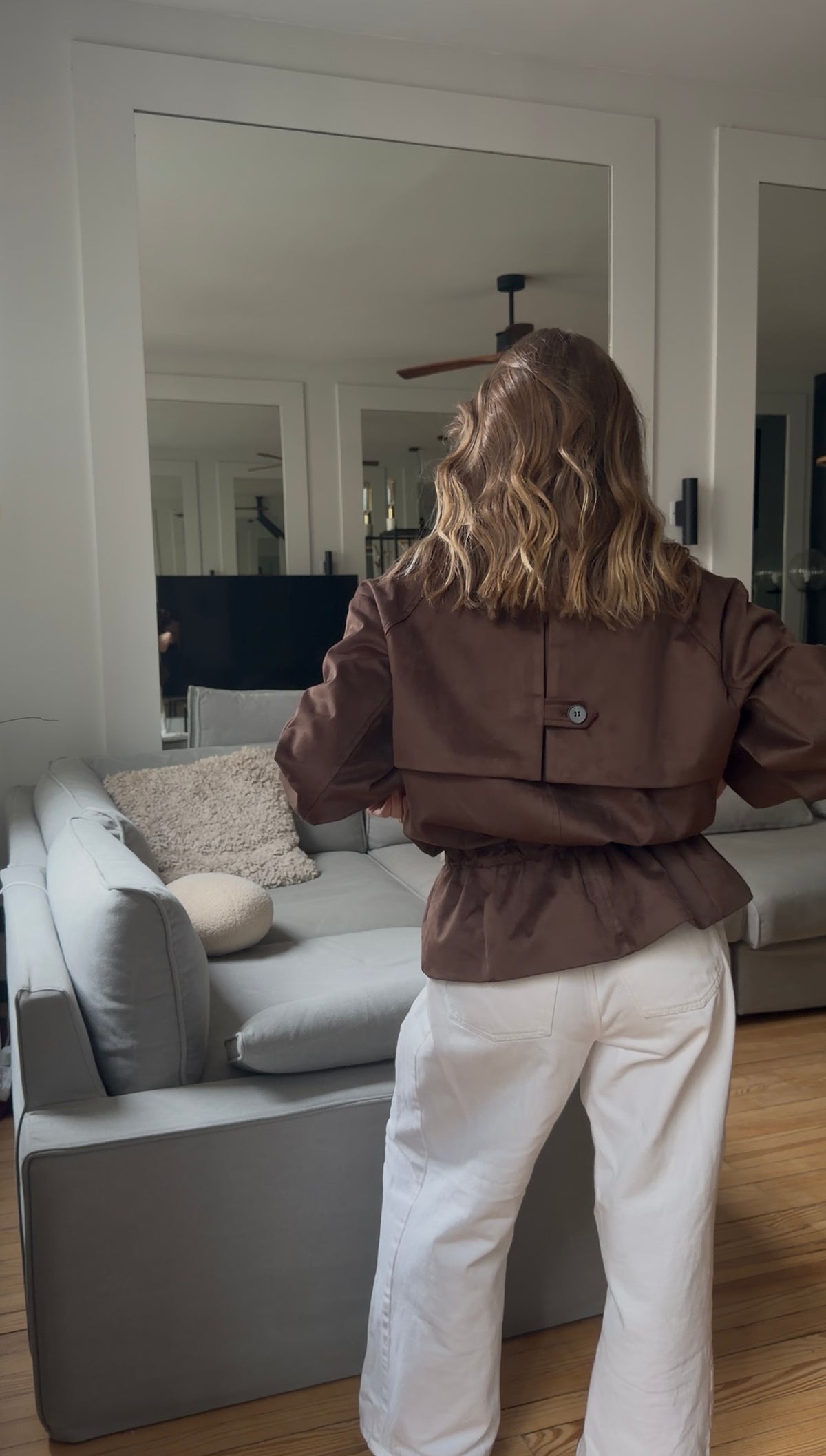 Veste en daim
