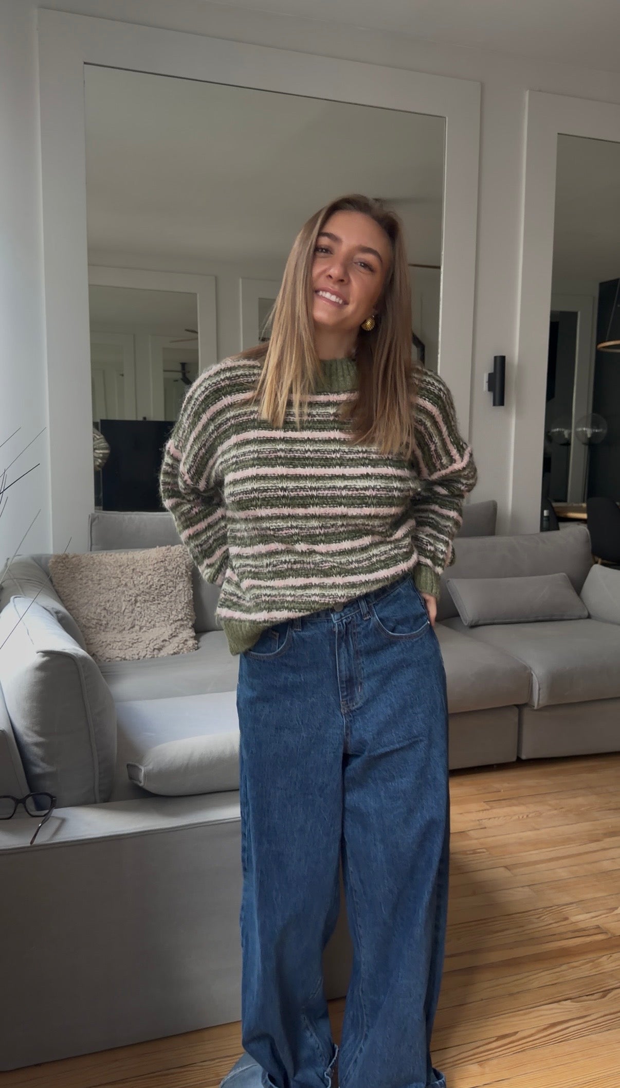 Pull à rayures