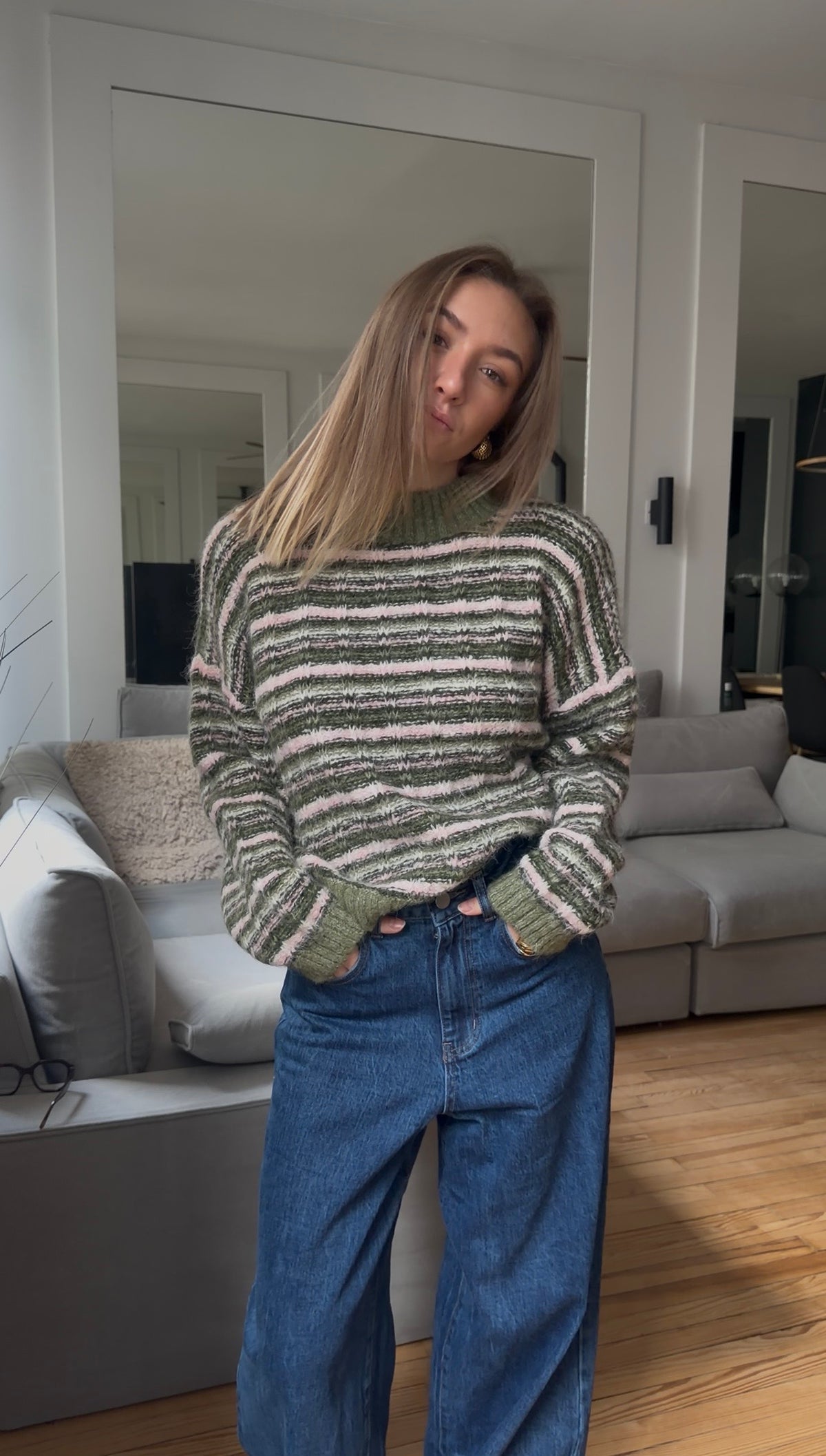 Pull à rayures