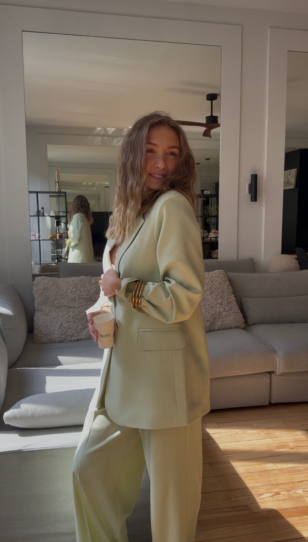 Blazer Alicia boska vert