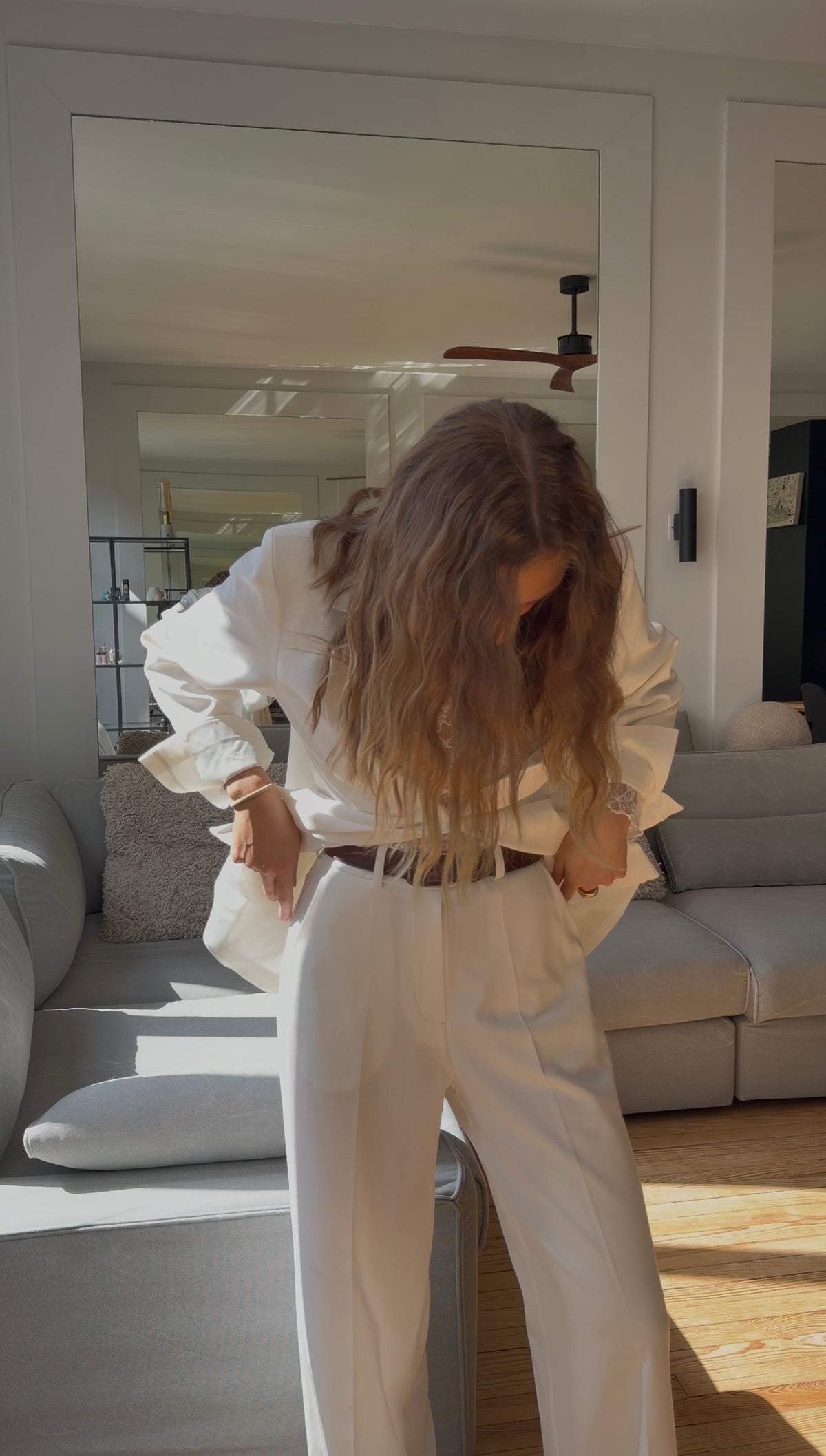 Pantalon Alicia boska blanc