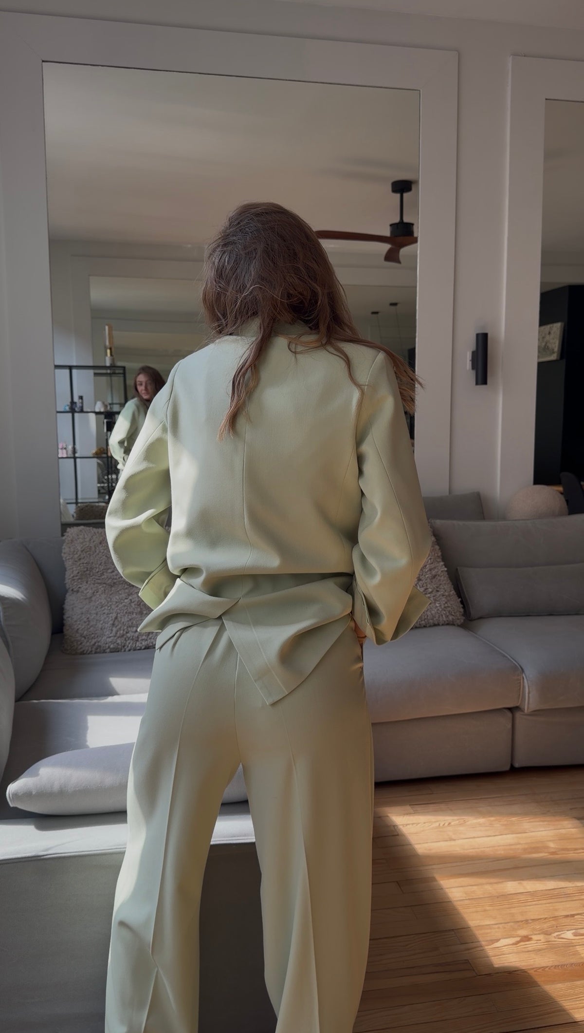 Pantalon Alicia boska vert