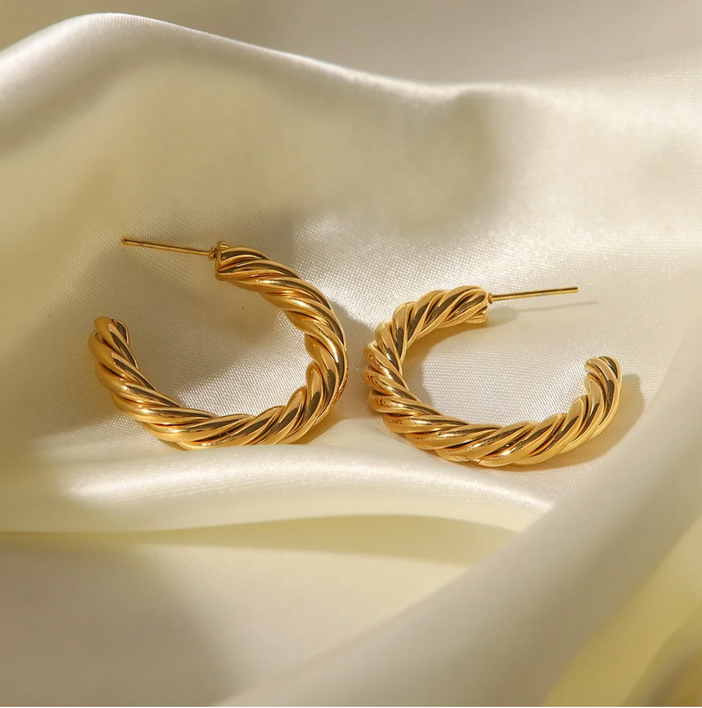 BOUCLES D'OREILLES Allessandra: Or