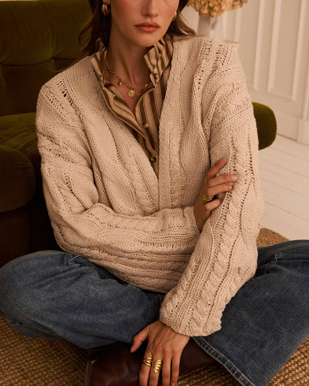 Cardigan Stellan Taupe